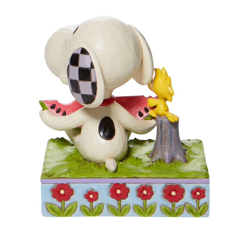 PEANUTS® Jim Shore Enesco Snoopy and Woodstock Watermelon Figurine