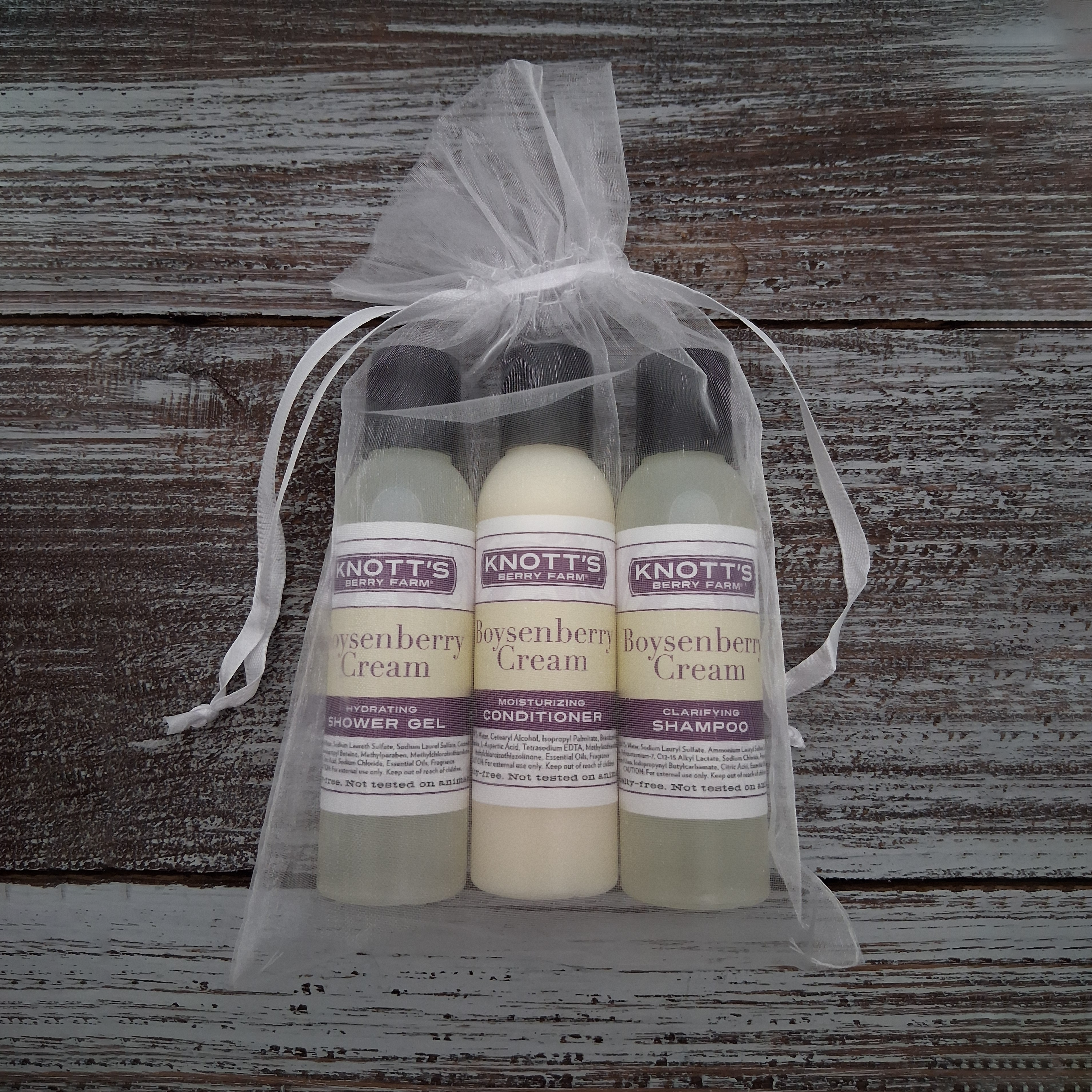Knott's Berry Farm Boysenberry Bath Travel Pack