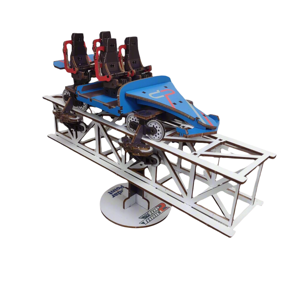 Cedar Point Top Thrill 2 Blue Car Color Cutout