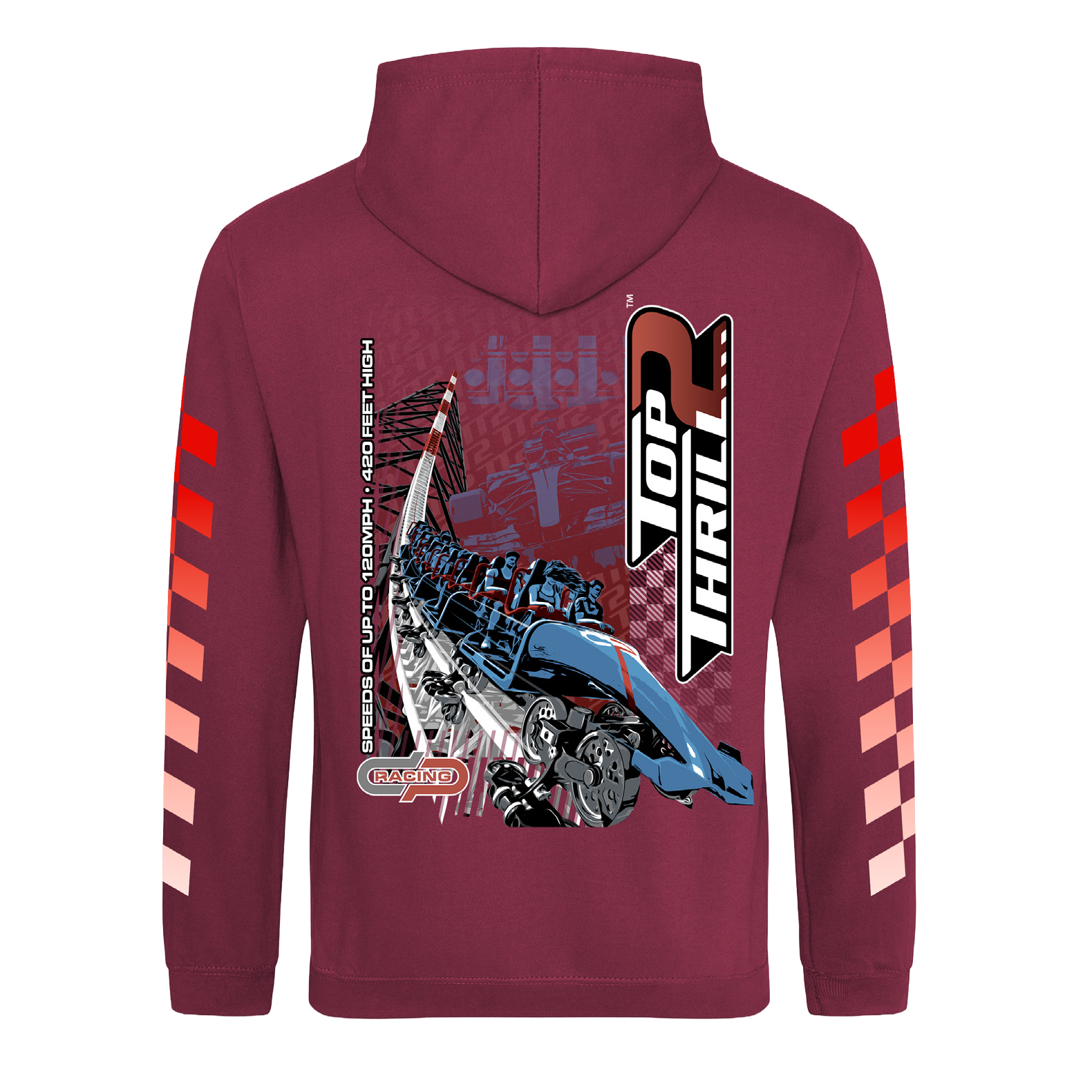 Cedar Point Top Thrill 2 Hooded Sweatshirt