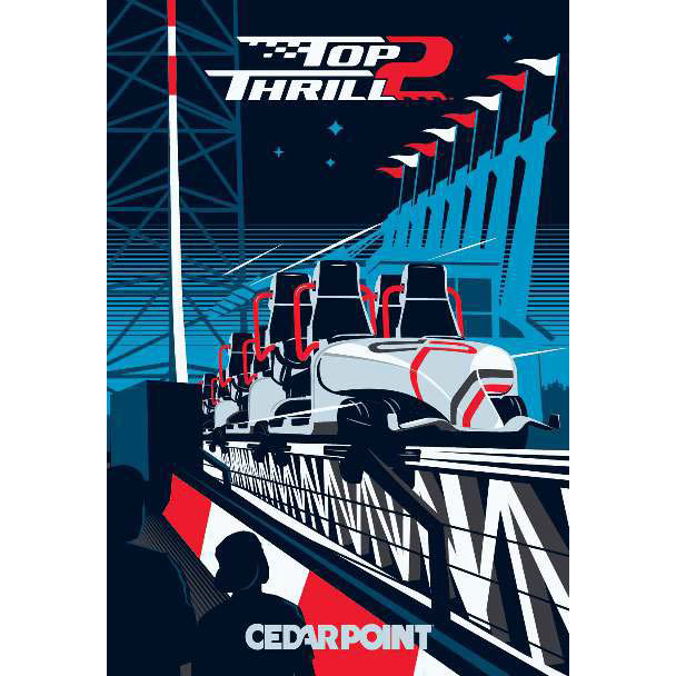 Cedar Point Top Thrill 2 Poster