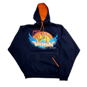 Cedar Point Valravn Hooded Zipper Pocket Sweatshirt