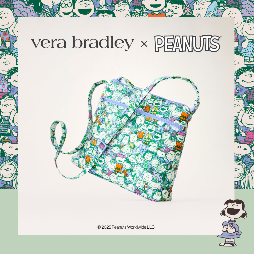 PEANUTS® x Vera Bradley Hipster Purse