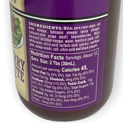 Knott's Berry Farm Berry Market™ Boysenberry Vinaigrette Dressing 12 oz.