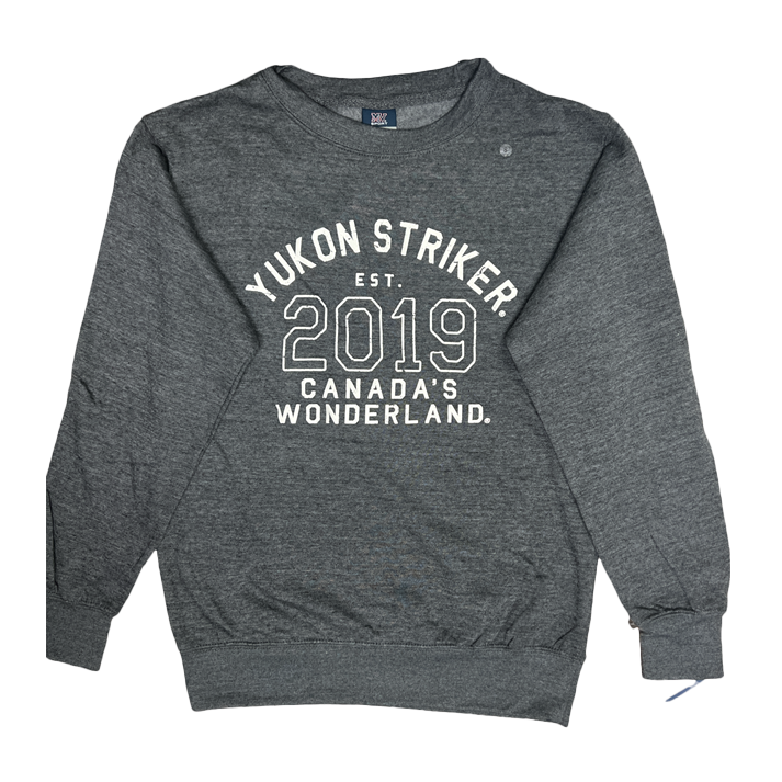 Canada's Wonderland Charcoal Yukon Striker Comfort Sweatshirt