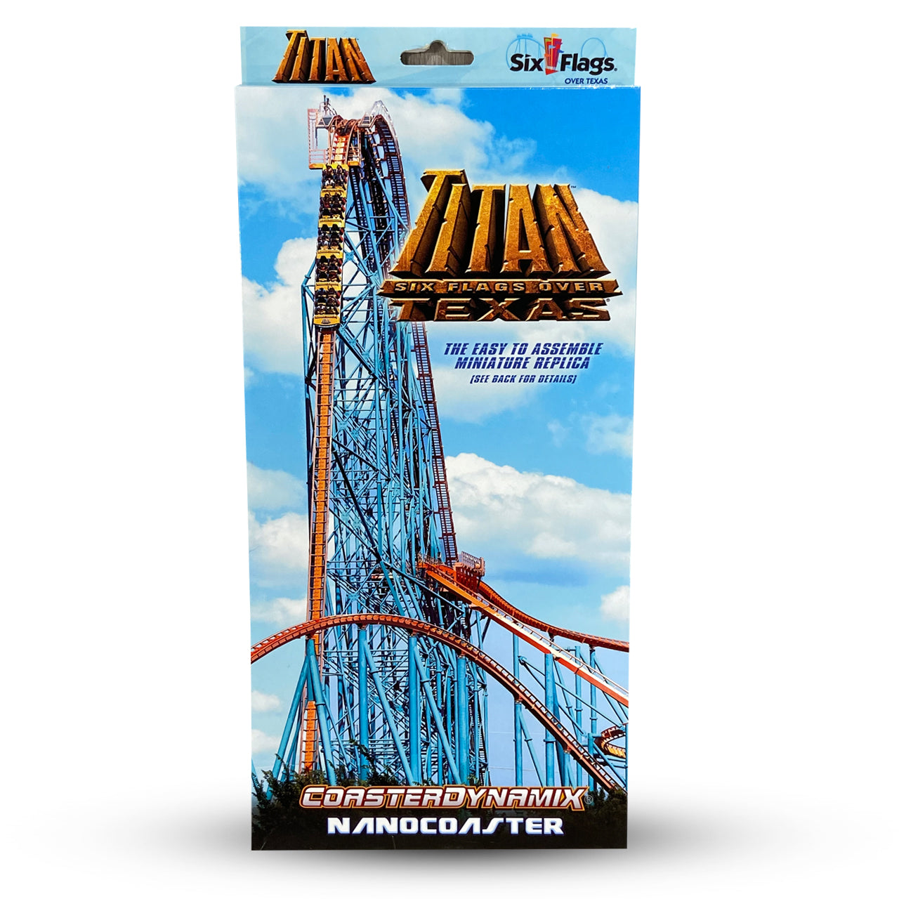 TITAN Six Flags Over Texas SIX FLAGS NANOCOASTER package front