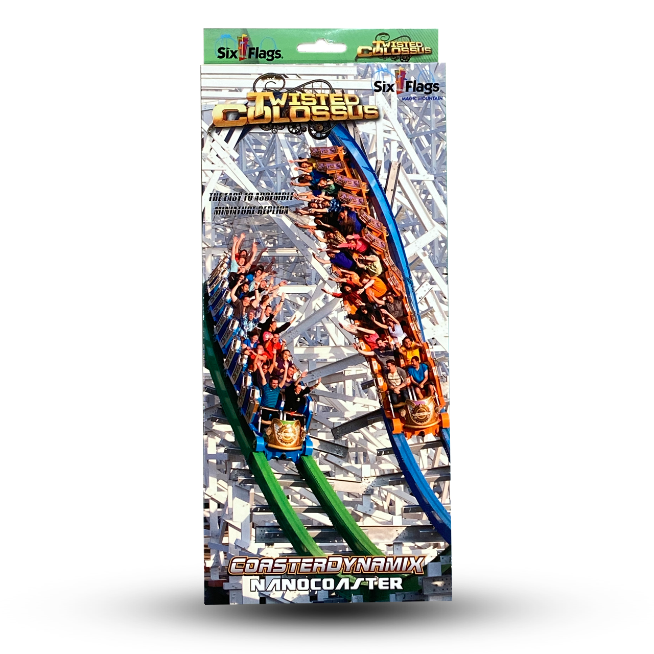 Twisted Colossus Magic Mountain SIX FLAGS NANOCOASTER Package