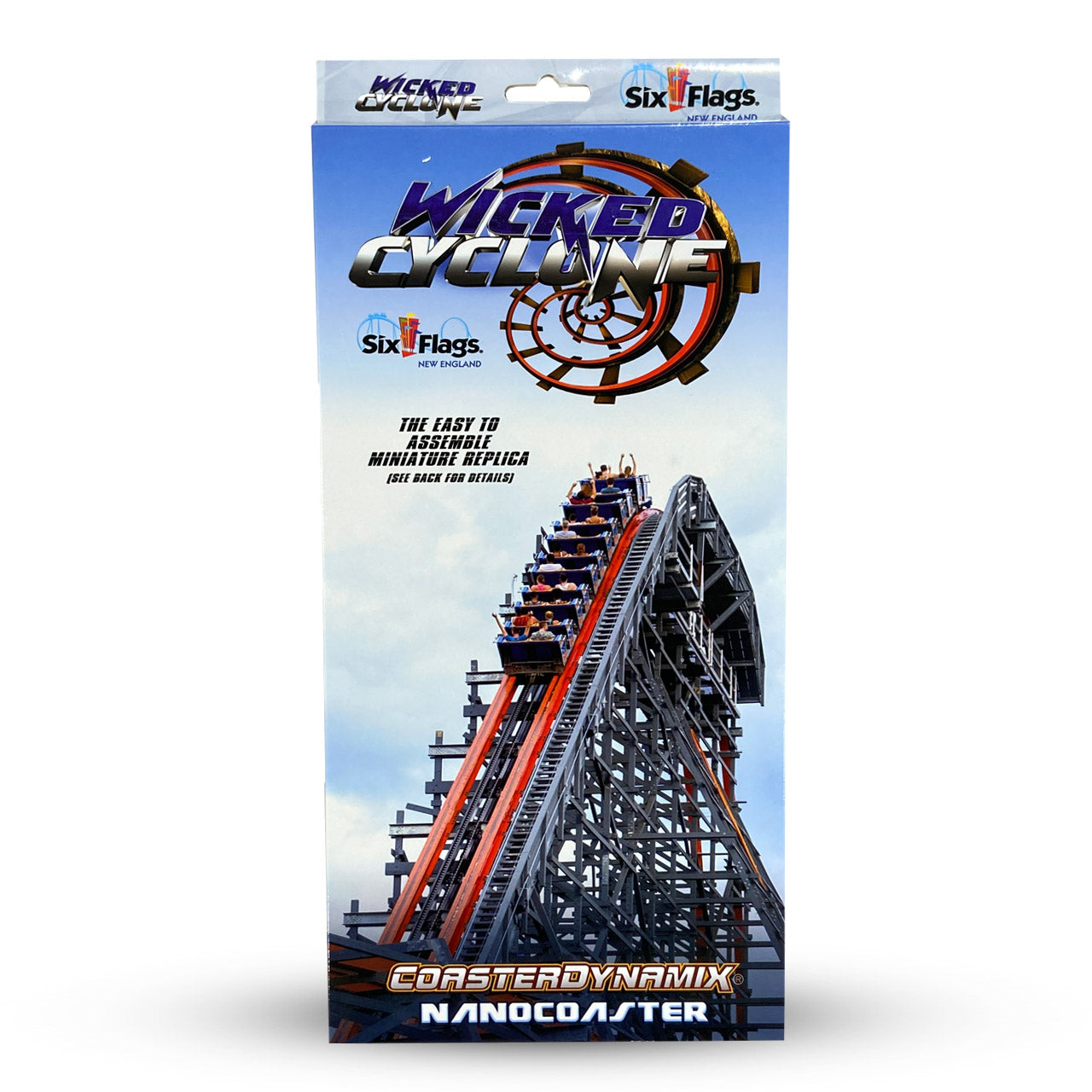WICKED CYCLONE SIX FLAGS NEW ENGLAND SIX FLAGS NANOCOASTER PACKAGE
