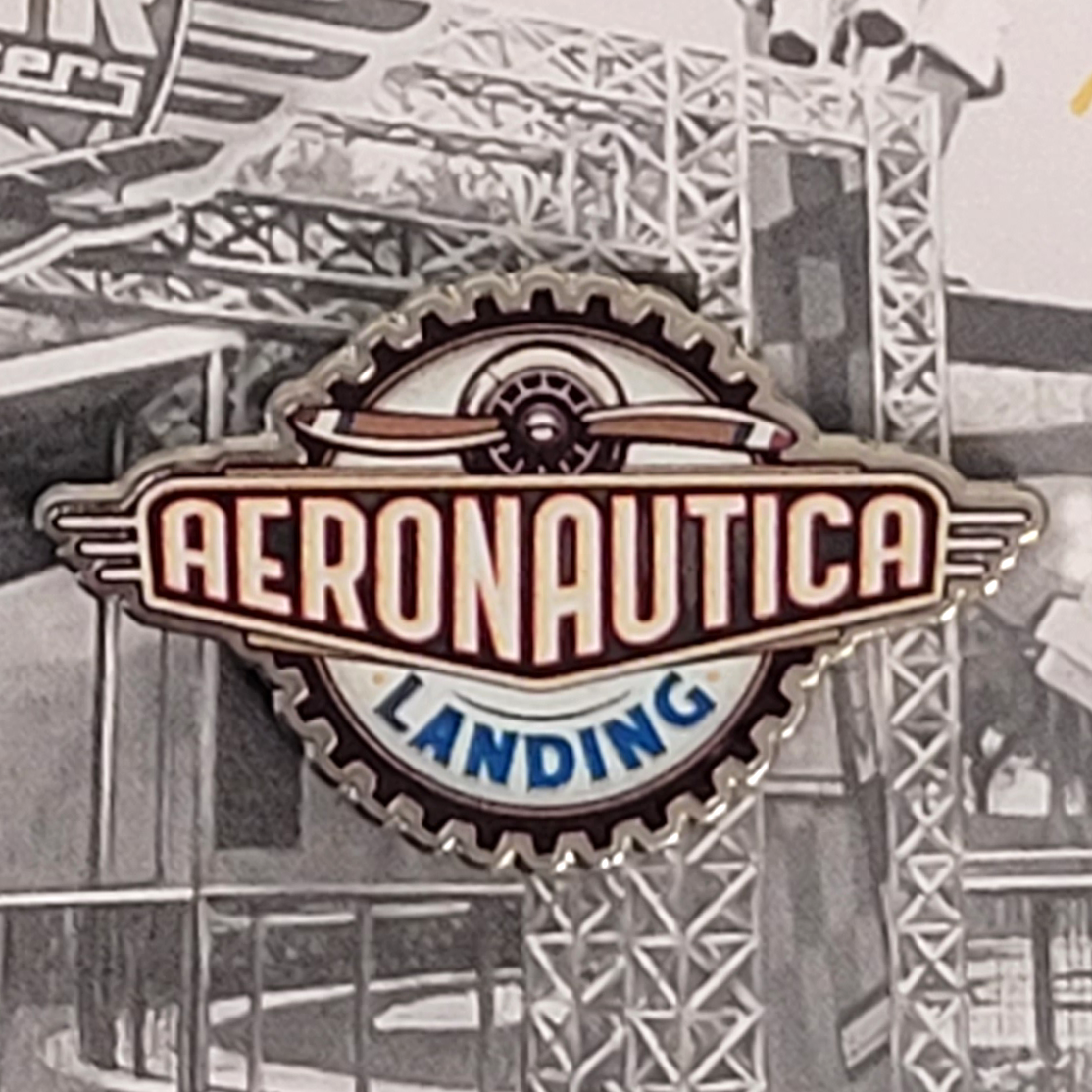 Carowinds Aeronautica Landing Pin